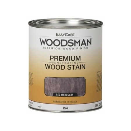 Gourmetgalley 1 qt. Woodsman Oil Base Interior Stain, Red Mahogany GO3848575